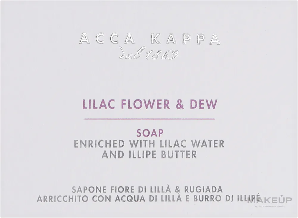 Soap 'Lilac Flower & Dew' - Bath and Body