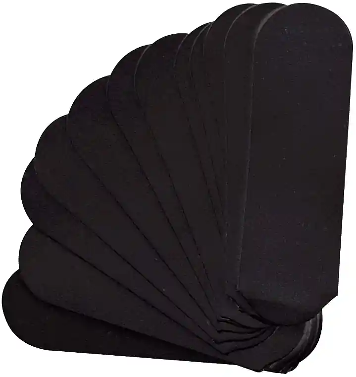 Replaceable foot file pads, 80 grit, black - Accessories