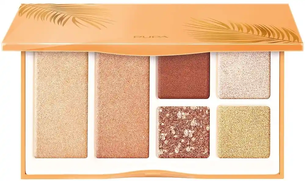 Pupa Shine Bright All In One Sparkling Palette Face And Eye - Makeup