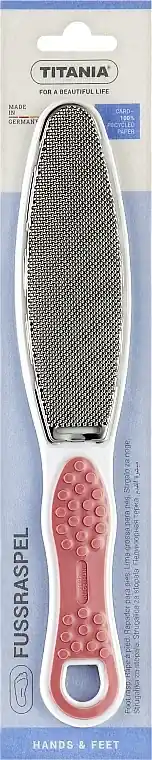 Double-Sided Foot File, light pink