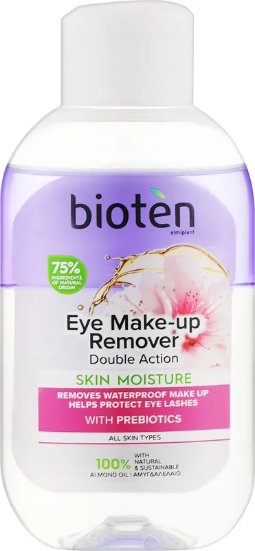 Skin Moisture Double Action Eye Make Up Remover - Makeup