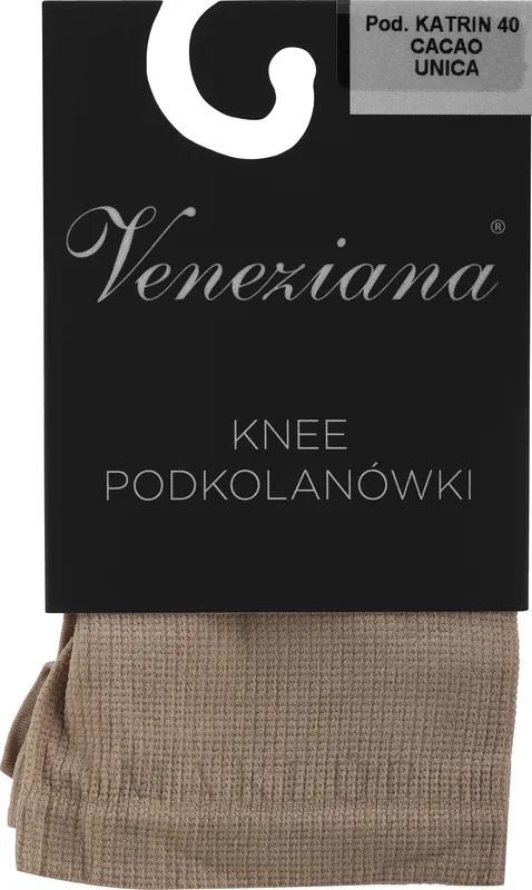 Knee Socks 'Katrin', 40 Den, cacao - Clothes