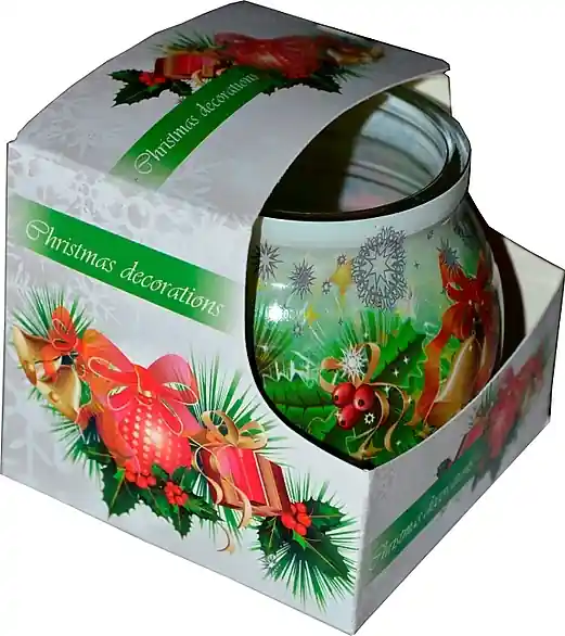 Candle in Glass Cover - Bath and Body