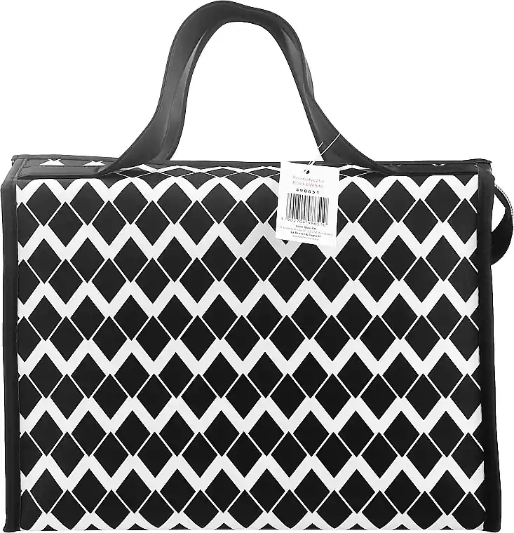 Black-White Makeup Bag, 498670