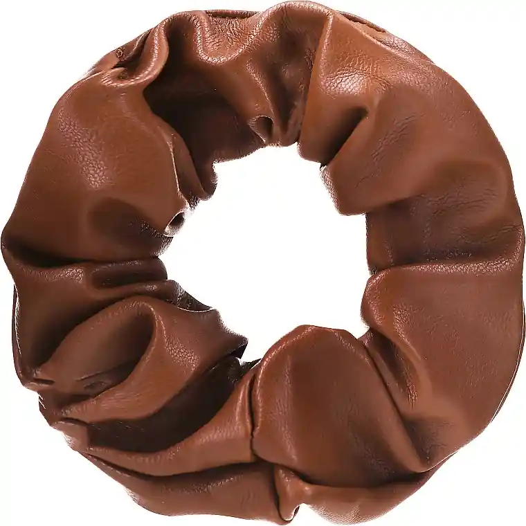 Hair Tie, 23897, Eco-leather, Light Brown