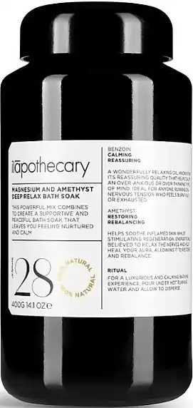 Bath salt 'Magnesium & Amethyst', 28 - Bath and Body