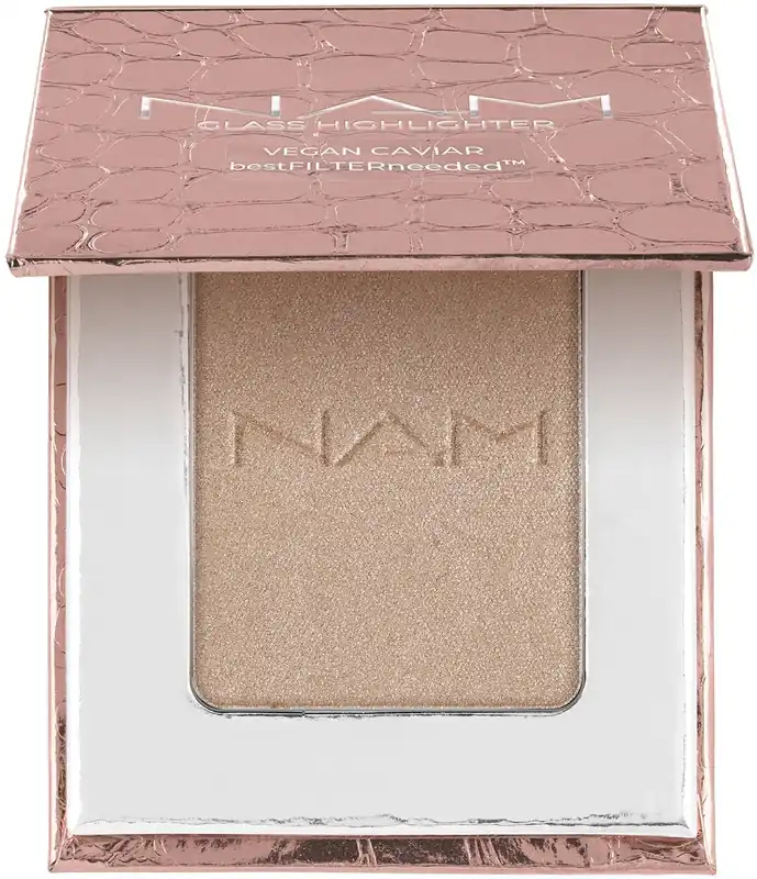 NAM Make Up Glass Highlighter Vegan Caviar - Makeup