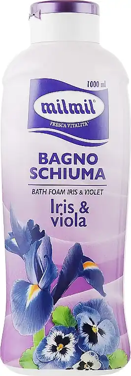 Iris & Pansies Bath Foam - Bath and Body