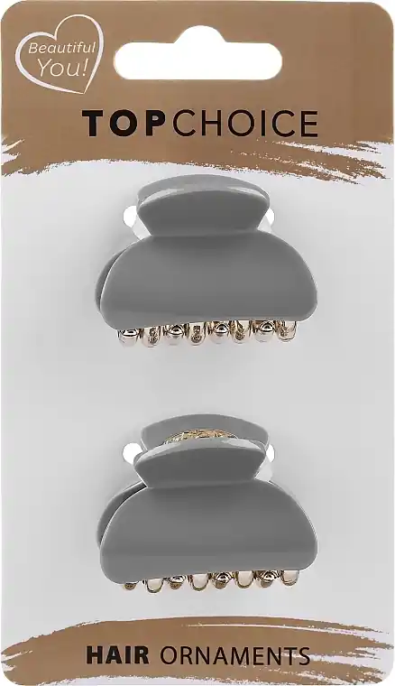 Claw Clip, 28427, 2 pieces, gray - Accessories