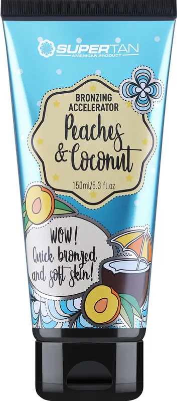 Tan Accelerator Cream 'Peaches & Coconut' - Bath and Body