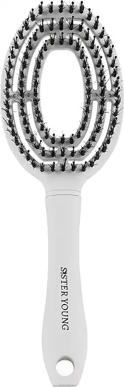 Coco White Hair Brush - Accessories