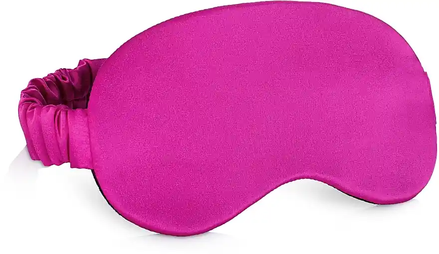Sleep Mask 'Soft Touch', pink fuchsia - Accessories