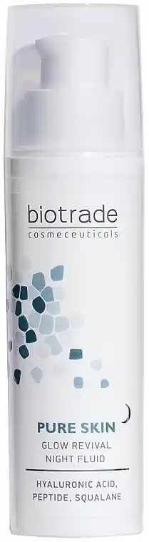 Night Rejuvenating Fluid with Hyaluronic Acid and Peptides - Skin Care Products