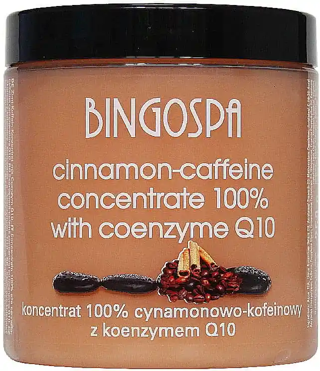 Cinnamon and Caffeine Concentrate with Coenzyme Q10 Extract - Bath and Body