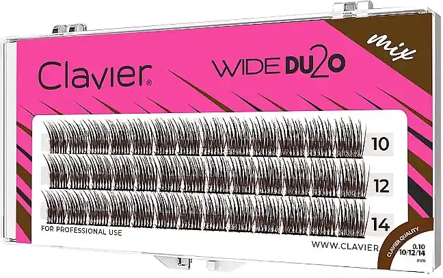 Clavier Wide DU2O MIX Brown - Makeup