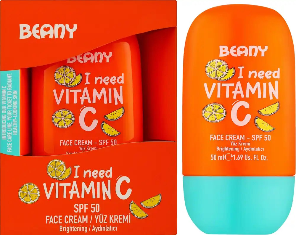 Vitamin C Brightening Face Cream SPF50 - Skin Care Products