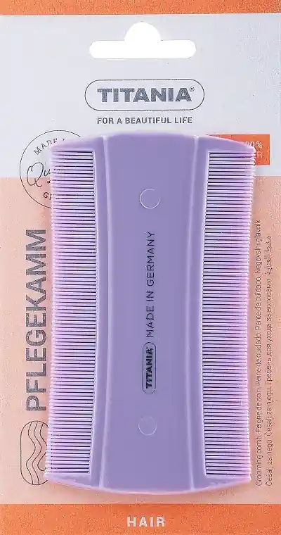 Double-Sided Comb 10 cm, purple