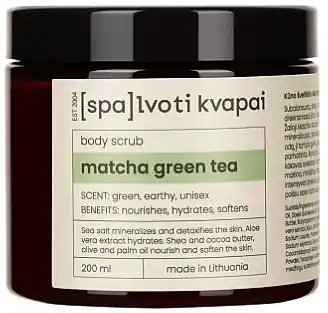 Matcha Green Tea Body Scrub - Bath and Body