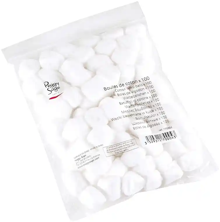 Cotton Wool Balls, 100 pcs - Accessories