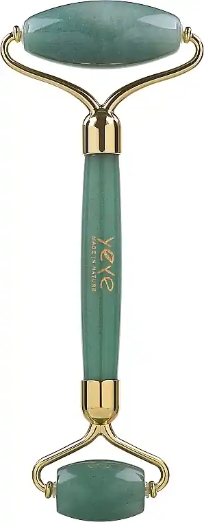 Face Massage Roller, green jade - Accessories