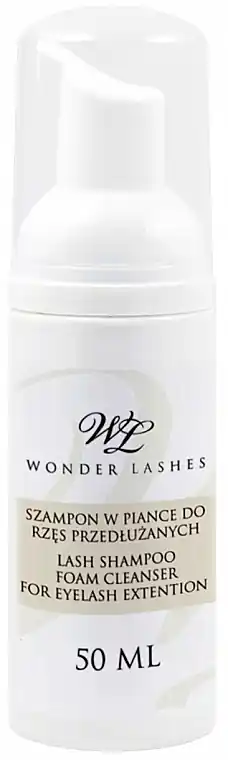 Cleansing Foam Shampoo for Natural & Extended Eyelashes - Hair