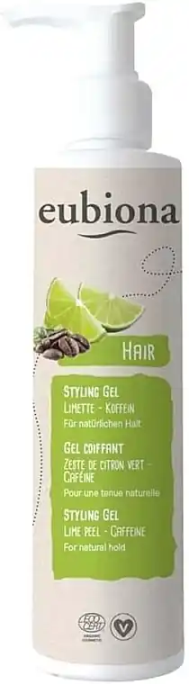 Lime Zest and Caffeine Hair Styling Gel
