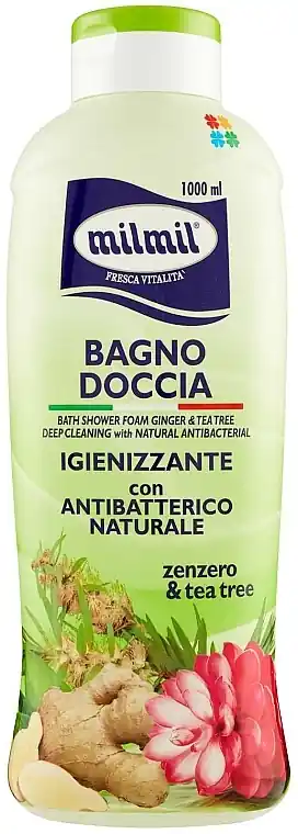 Shower & Bath Foam "Ginger & Tea Tree" - Bath and Body
