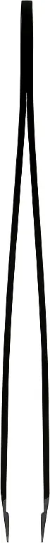 Slanted Tweezers 500994, black - Accessories