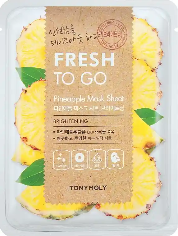 Refreshing Pineapple Sheet Mask - Skin Care Products