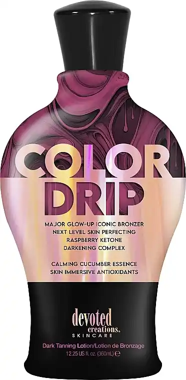 Tanning lotion with green coffee extract and collagen, enriched with cucumber and pomegranate extracts - Bath and Body