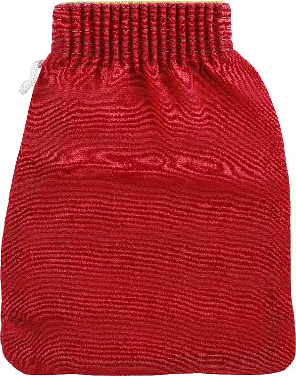 Exfoliating Face & Body Glove, red 2 - Accessories