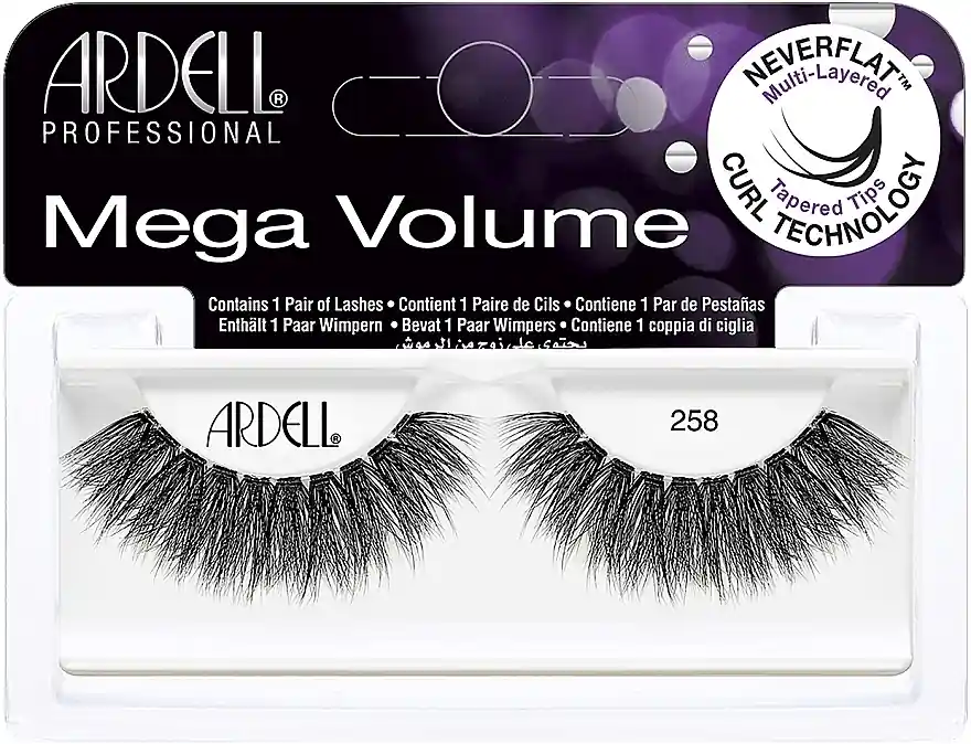 Ardell Mega Volume 258 Black - Makeup