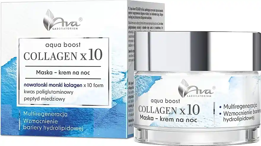Night face mask-cream