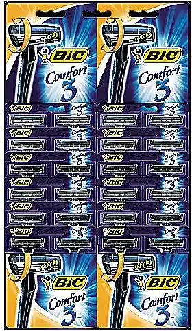 Men Razor "Comfort 3 Pivot", 24 pcs