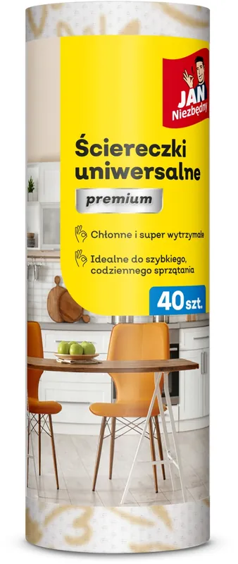 Universal wipes in a roll, 40 pcs - Accessories