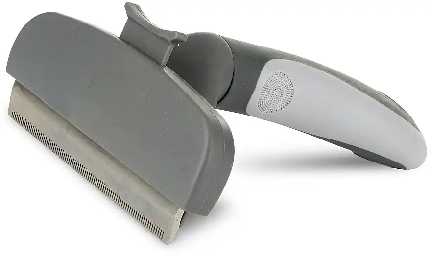 Pet Brush, Grey, 11 x 16.3 cm - BarryKing
