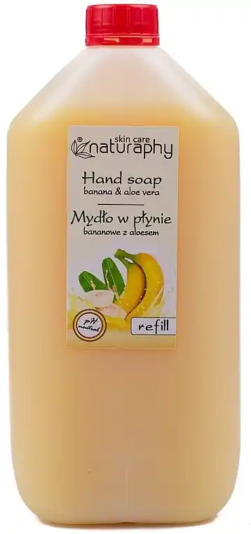Liquid Hand Soap with Banana Scent, canister - Bath and Body