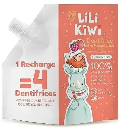 Raspberry & Lychee Toothpaste for Kids - Bath and Body