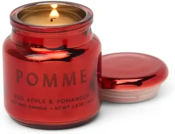 Red Apple & Pomander Scented Candle - Bath and Body