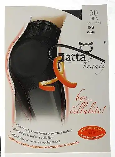 Tights "Bye Cellulite" 50 Den, graphite - Clothes