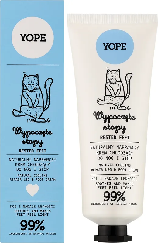 Natural Regenerating & Cooling Leg & Foot Cream - Bath and Body