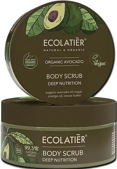 Avocado Oil and Cocoa Butter Nourishing Body Scrub - Bath and Body