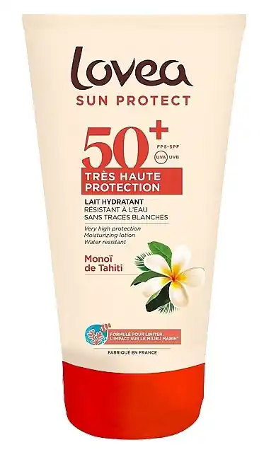 Moisturizing Sunscreen Body Lotion with Monoi Oil - Bath and Body