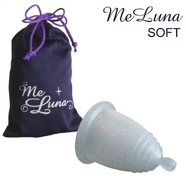Menstrual Cup with Ball, size L, shimmering - Accessories