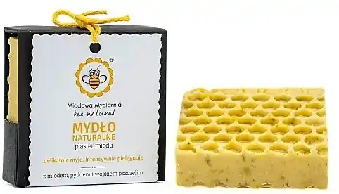 Natural soap with honey and pollen - Bath and Body