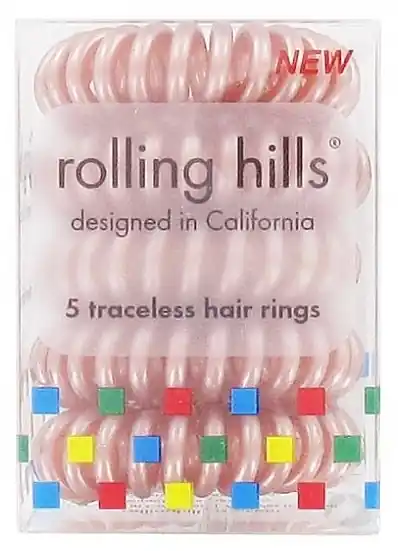 Traceless Hair Rings, bronze - Accessories