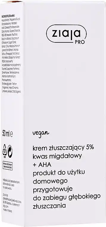 Exfoliating 5% Mandelic Acid & ANA Face Cream - Skin Care Products