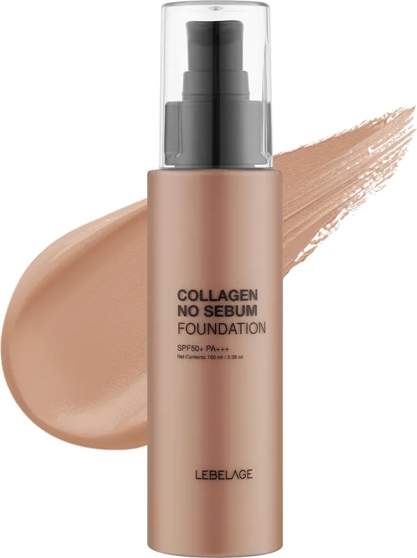Lebelage Collagen No Sebum Foundation - Makeup
