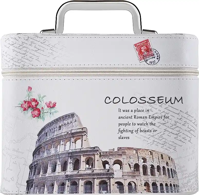 Makeup Bag "Rome/Colosseum XL", 98857, white - Accessories