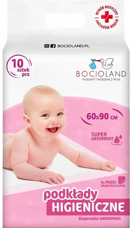 Disposable Hygienic Sheets 90x60 - Bocioland